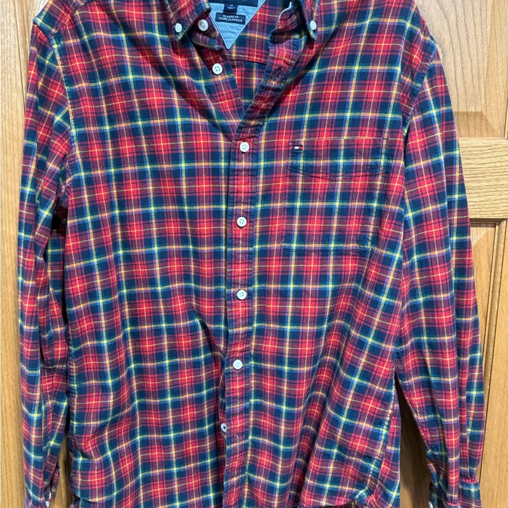 Tommy Hilfiger Men's Multicolor Plaid Shirt